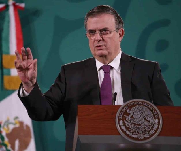 Culpa Ebrard a EU por la violencia en México