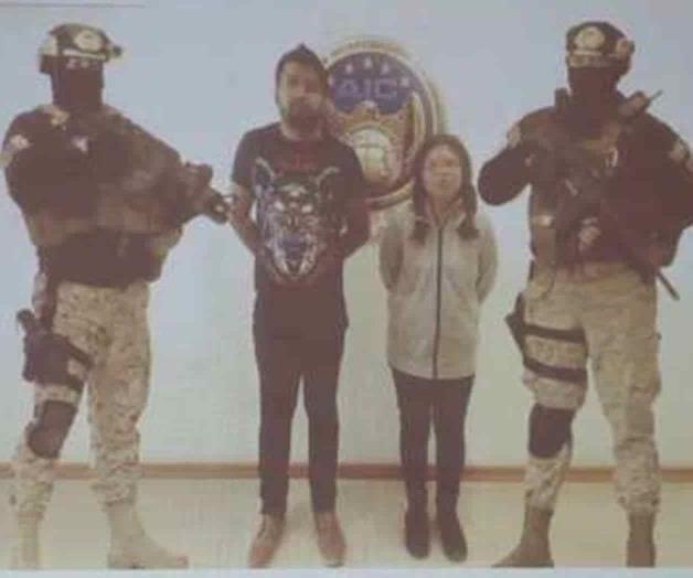 Detienen a 2 por explosivo