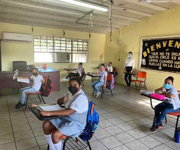 Inician clases presenciales en escuela de Camargo Inician clases presenciales en escuela de Camargo