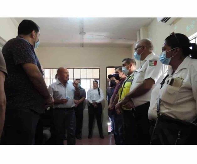 Supervisa alcalde instalaciones de Seguridad Pública