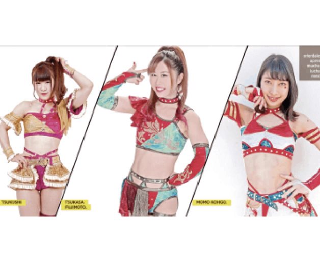 Hipnotizan luchadoras japonesas