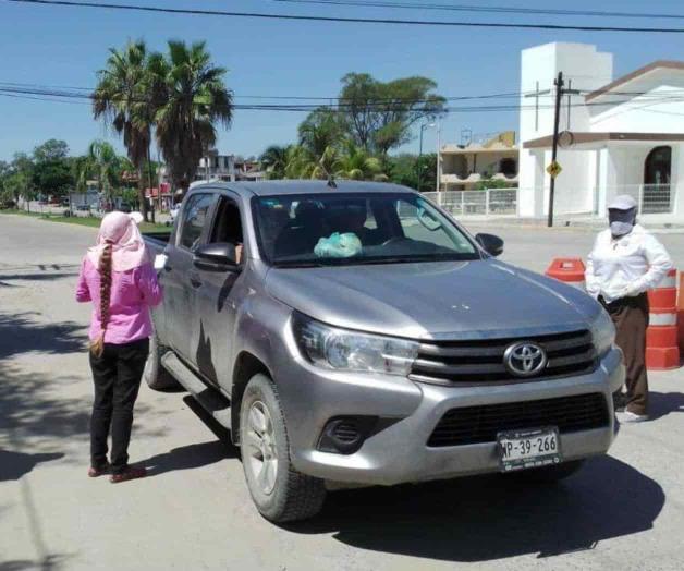 Operan filtros sanitarios en la Playa de Miramar Operan filtros sanitarios en la Playa de Miramar