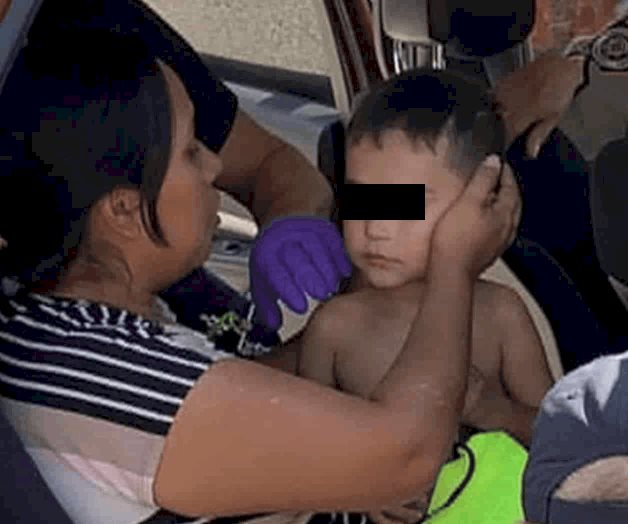 Hallan con vida a niño perdido en bosque Hallan con vida a niño perdido en bosque