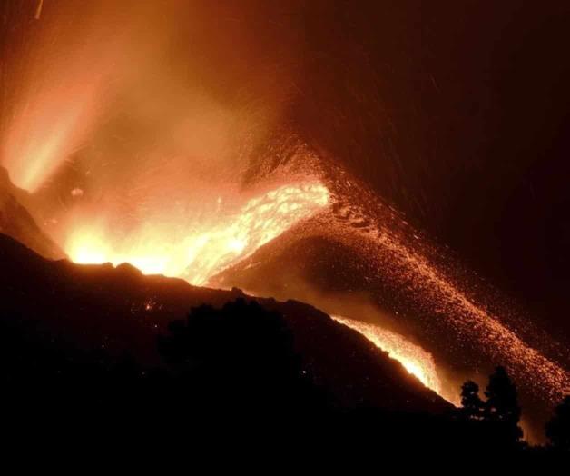 Lava del volcán de La Palma obliga a evacuar a 800 personas