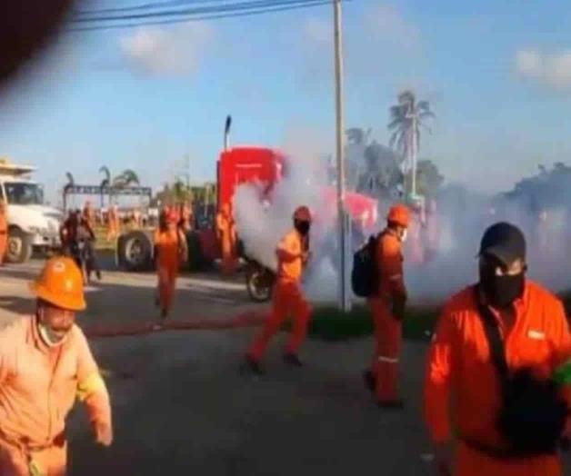 HRW cuestiona a AMLO tras incidente en refinería Dos Bocas