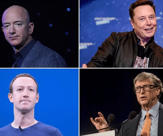 Empresas y fortunas de Jeff Bezos, Elon Musk, Mark Zuckerberg y otros millonarios de la lista de Forbes