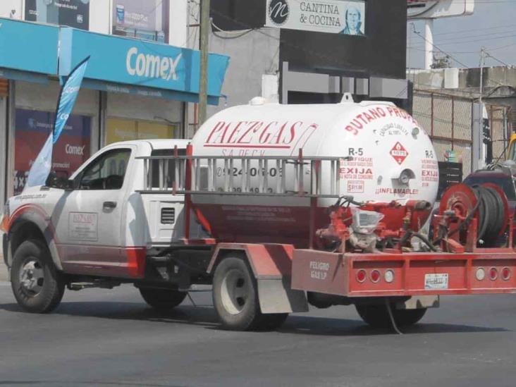 Gaseros 'paran' servicio a domicilio el fin de semana