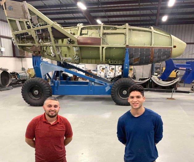 Regala NASA a TSTC modelo espacial X-38