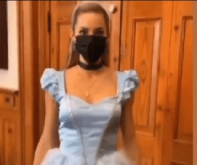 “Llega una princesa al Palacio”: Mariana Rodríguez se disfraza de Cenicienta “Llega una princesa al Palacio”: Mariana Rodríguez se disfraza de Cenicienta