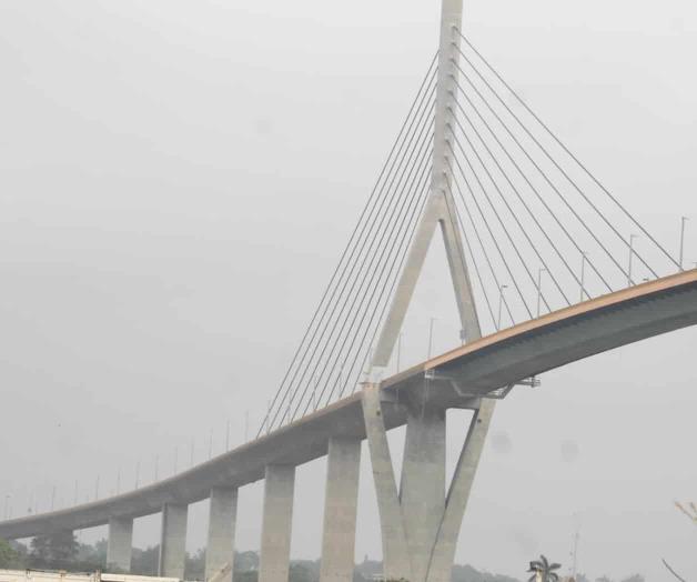 A punto del colapso en Puente Tampico