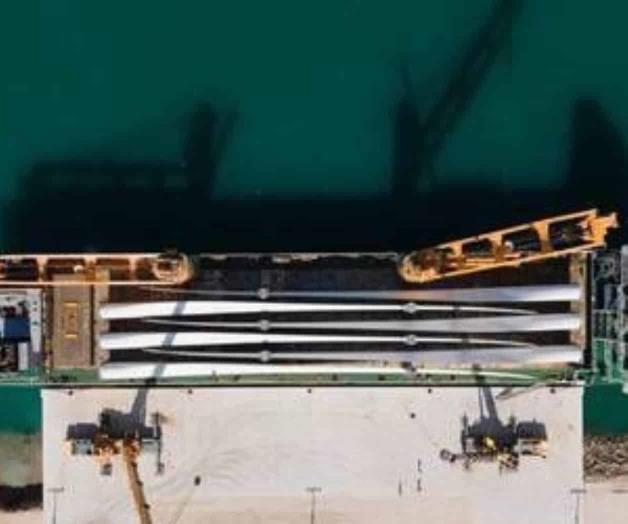 Exportan desde Altamira carga eólica a EU Exportan desde Altamira carga eólica a EU