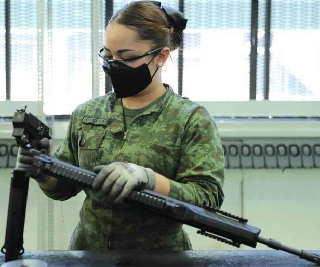 Arma larga con sello mexicano