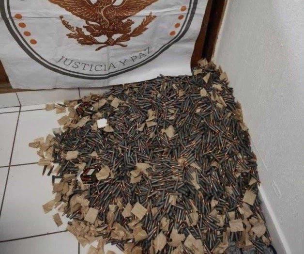 Decomisa GN 30 mil cartuchos para AK-47 Decomisa GN 30 mil cartuchos para AK-47