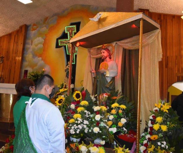 Festejan a San Judas pero con restricciones