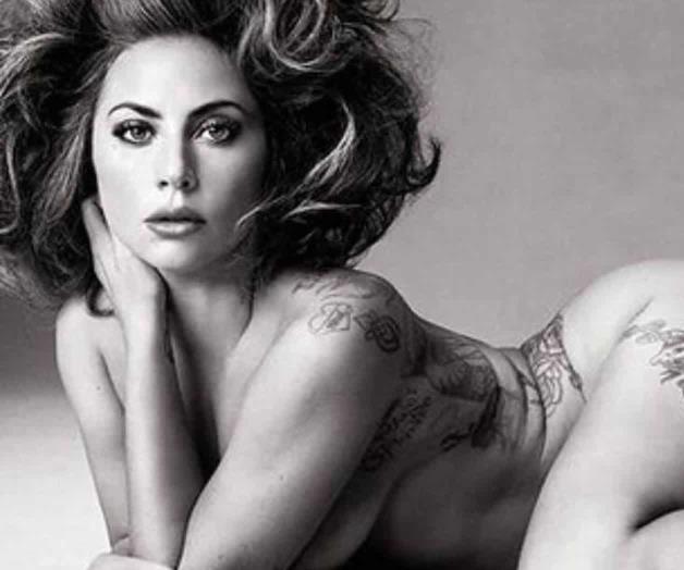 Lady Gaga, desafiante aparece desnuda en revista Lady Gaga, desafiante aparece desnuda en revista