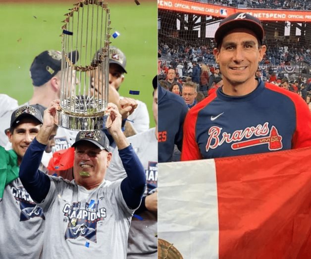 ¿Quién es el mexicano que ganó la Serie Mundial con los Braves?