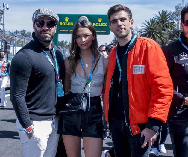 Famosos presentes en el Gran Premio de México 2021, de la  Fórmula 1