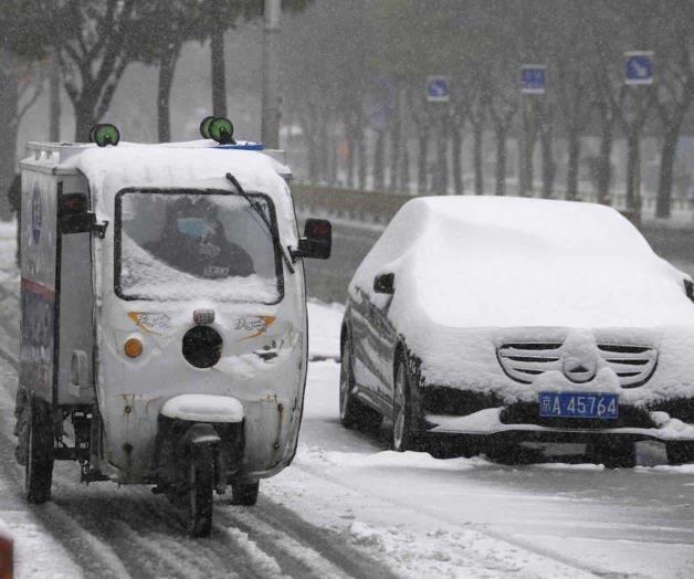 Cubren norte chino nevadas tempranas