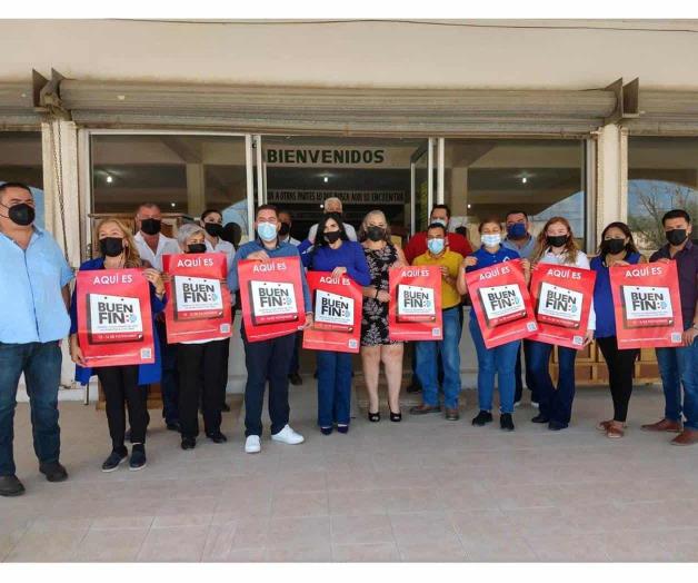 Da alcaldesa banderazo de inicio a El Buen Fin Da alcaldesa banderazo de inicio a El Buen Fin