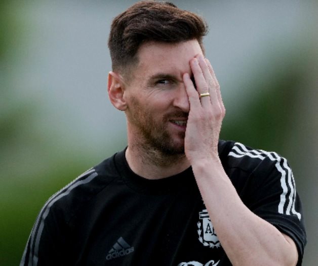 Aún en duda; Messi entrena por separado