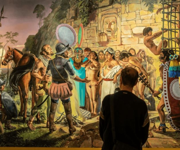 Arte para retratar (y enjuiciar) la caída del imperio azteca