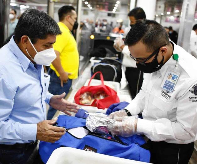 No pasan filtro de revisión en el aeropuerto
