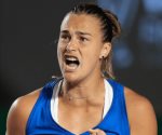 Arropa afición a Sabalenka