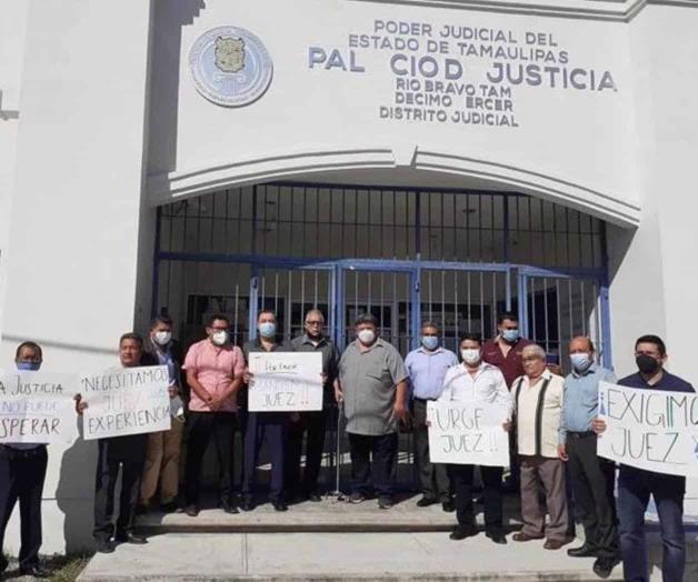 ¡La Justicia no puede esperar!; protestan por falta de jueces 