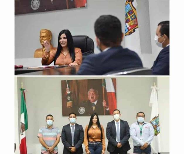 Logra alcaldesa alianza estratégica con la CFE