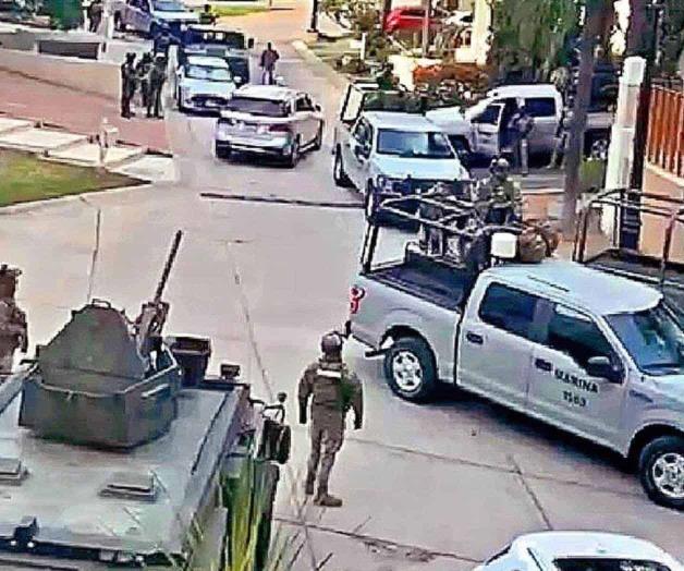 Levantan a marinos y sitian Zapopan tras búsqueda de hija de Mencho