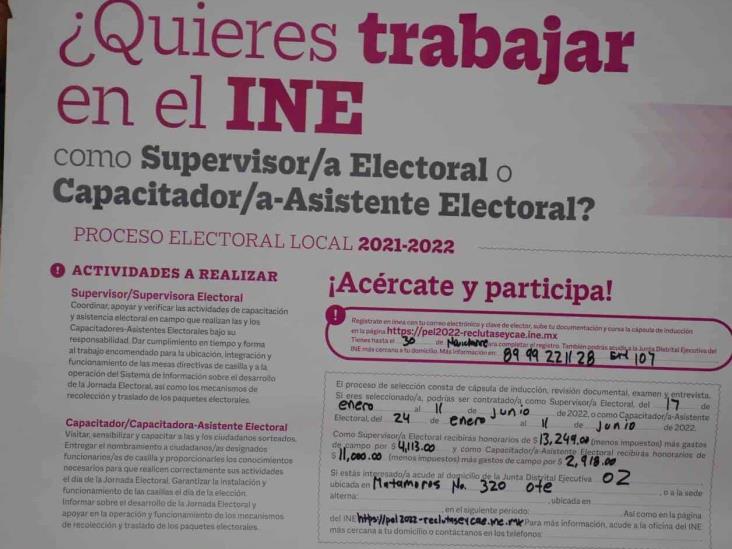 ¿Buscas empleo?... INE ofrece $17 mil mensuales ¿Buscas empleo?... INE ofrece $17 mil mensuales
