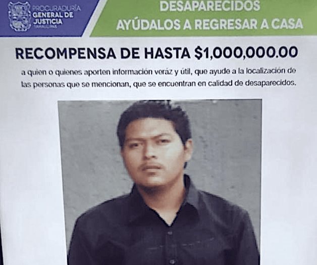 ¡$1 millón!, de recompensa por desaparecidos: Fiscalía ¡$1 millón!, de recompensa por desaparecidos: Fiscalía
