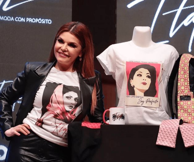 Itatí Cantoral presenta su línea de ropa
