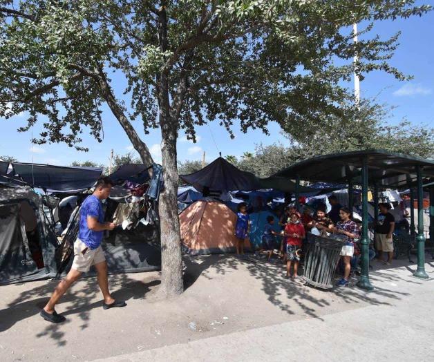 Continúa en suspenso desalojo de migrantes Continúa en suspenso desalojo de migrantes