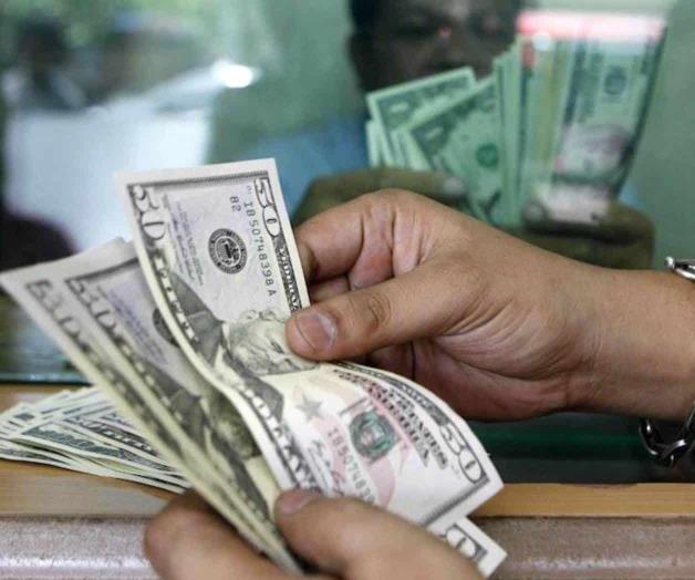 Sin movimiento del billete verde