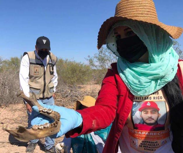 Hallan más de veinte cuerpos en fosa común en Sonora