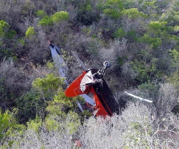Cae avioneta; un muerto y 1 herido