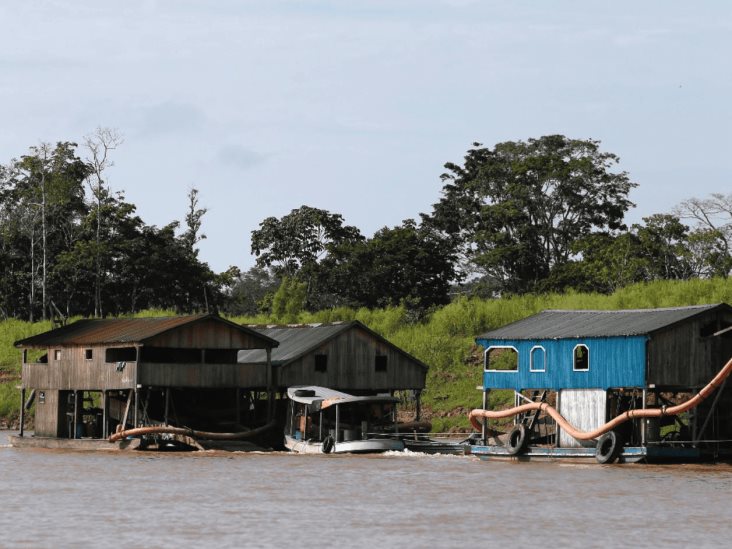 Se dispersan mineros ilegales en Amazonas Se dispersan mineros ilegales en Amazonas