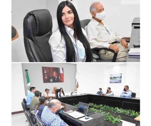 Alcaldesa Nataly García Díaz  mejorará servicio de agua potable