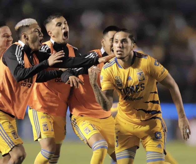 Con drama y gol de Salcedo, Tigres se mete a semifinales Con drama y gol de Salcedo, Tigres se mete a semifinales