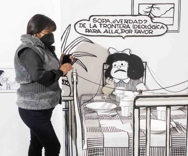 Abren mundo de Mafalda