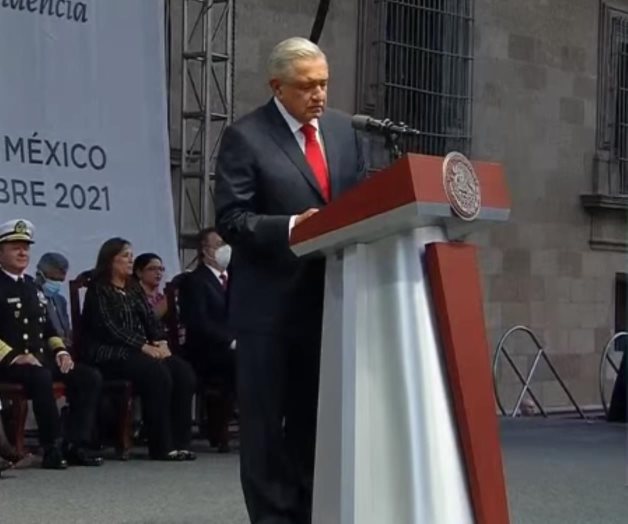 Dirige AMLO mensaje desde el Zócalo