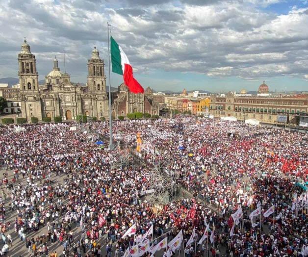 Retorna AMLO a su base