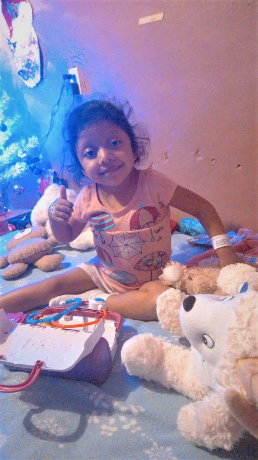 CASO de la niña Lena Monserrat contó con todo el apoyo de Marvic Petroleum.