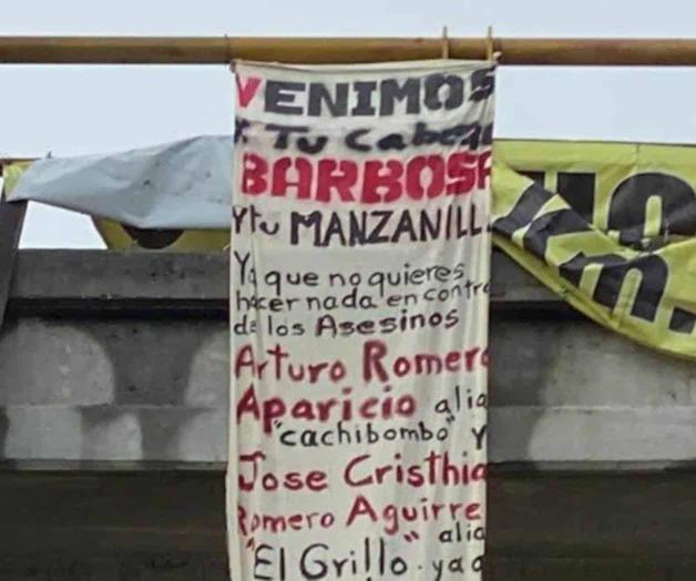 Narcomanta, ‘grilla interna de policías’, dice Miguel Barbosa Narcomanta, ‘grilla interna de policías’, dice Miguel Barbosa
