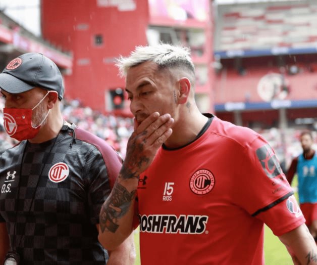 Se despide el mediocampista argentino, Rubens Sambueza, de los Diablos Rojos