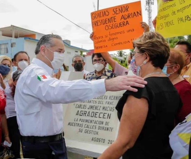 Destaca trabajo de Adrián Oseguera como alcalde de Madero 