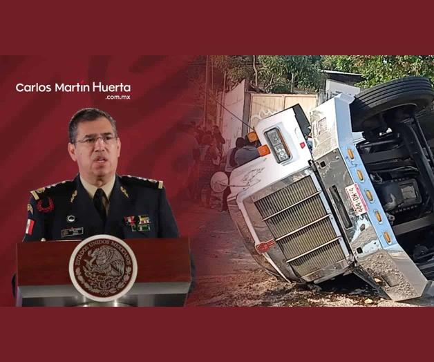 Tráiler no pasó por puestos de revisión