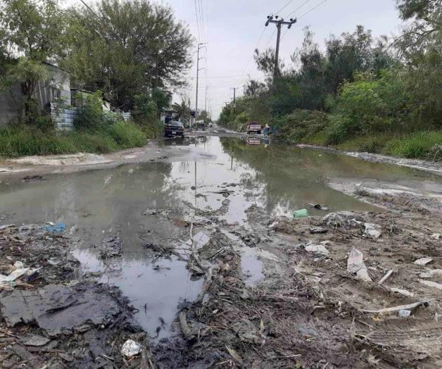 Padecen familias laguna pestilente