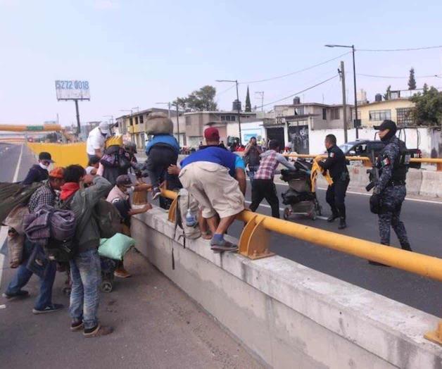 Frenan a caravana